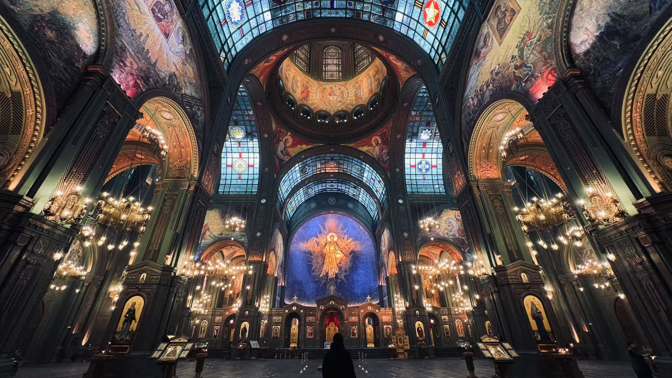 武装力量大教堂内